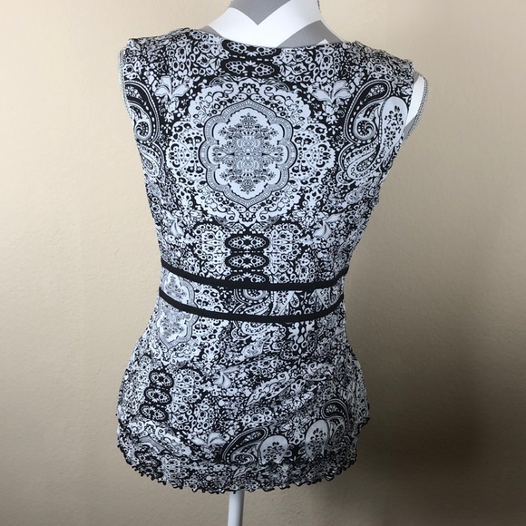 Style& Co women’s blouse medium petite - Picture 5 of 7